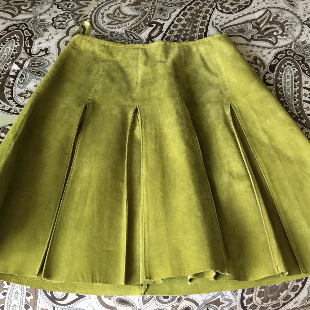 J.G. Hook Suede Skirt